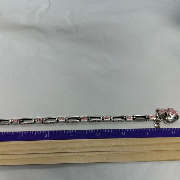 Brighton Power of Pink Heart Charm Bracelet – Limited Edition - Picture 4 of 7